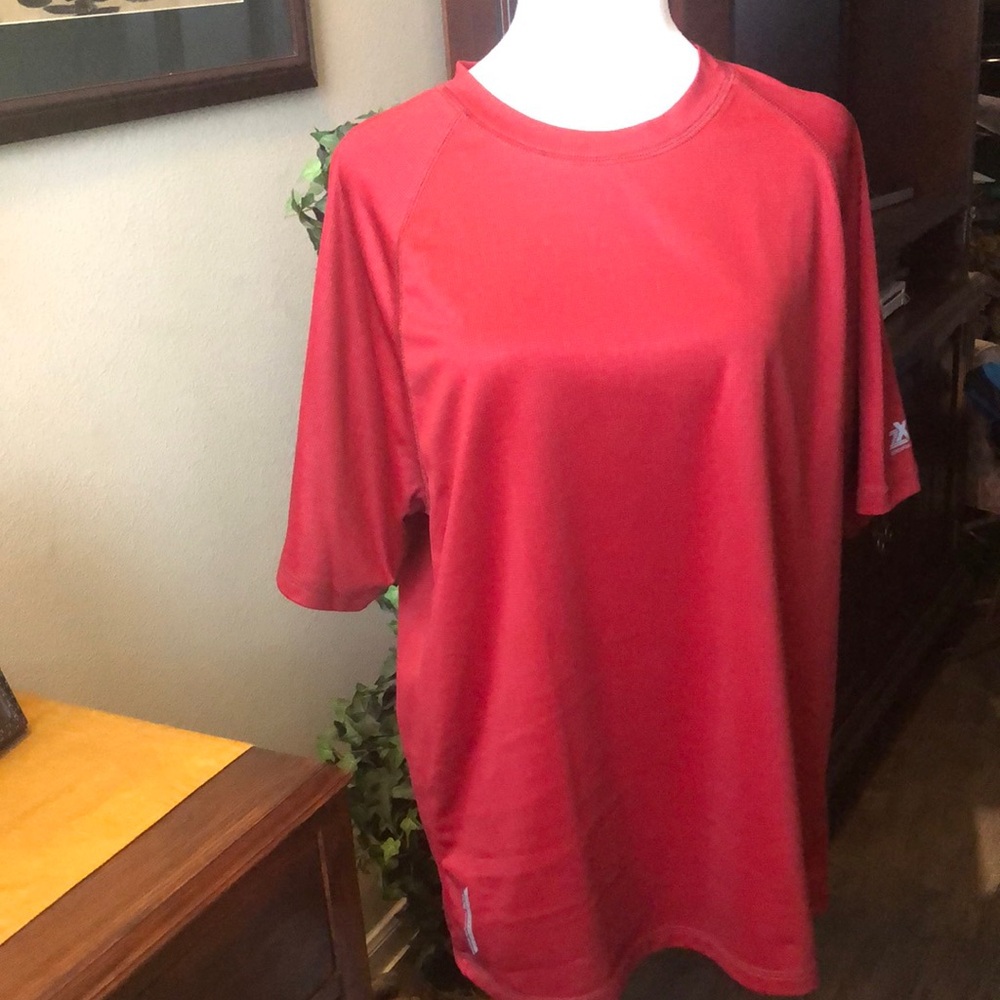 Men’s ZeroXposur Red Short Sleeve Tee Casual
